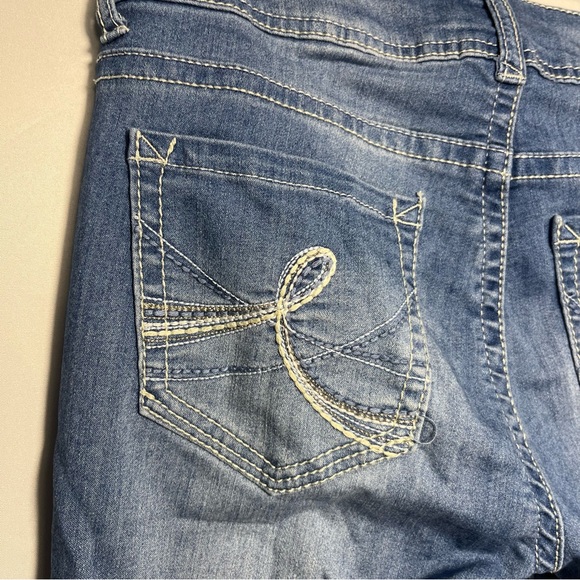 Juniors' WallFlower High-Rise Sassy Ankle Jeggings Sz. 5 NWT - Picture 6 of 8